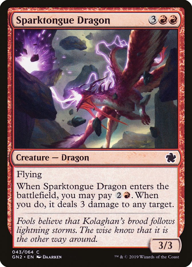 Sparktongue Dragon [Game Night 2019] | Galaxy Games LLC