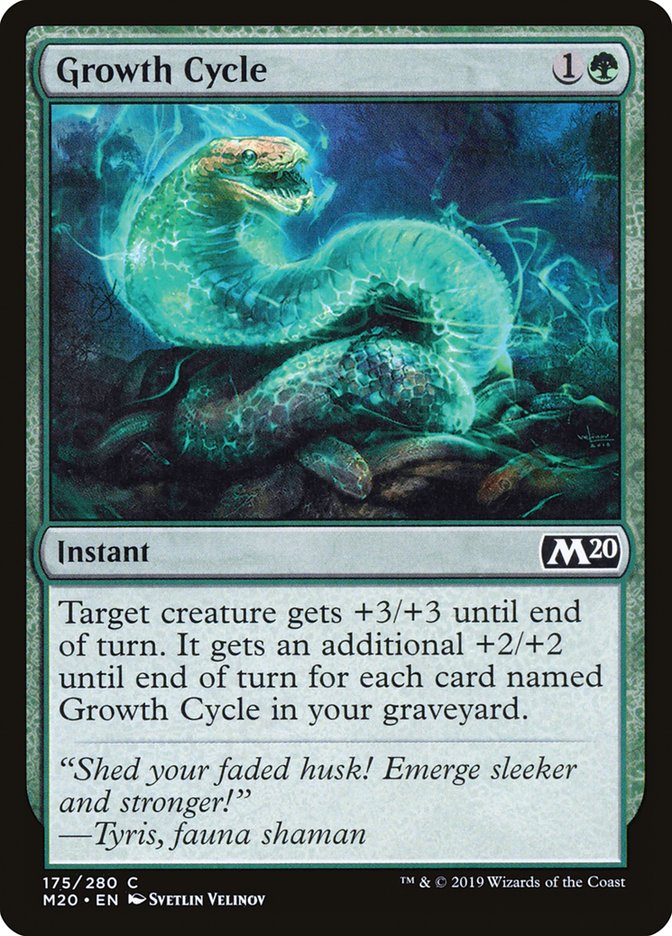Growth Cycle [Core Set 2020] | Galaxy Games LLC