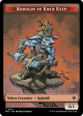 Soldier // Kobolds of Kher Keep Double-Sided Token [Murders at Karlov Manor Commander Tokens] | Galaxy Games LLC