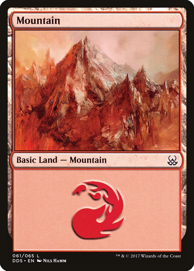 Mountain (61) [Duel Decks: Mind vs. Might] | Galaxy Games LLC