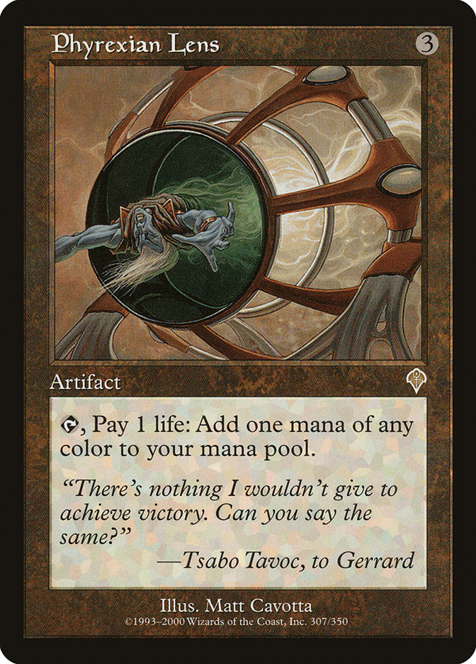 Phyrexian Lens [Invasion] | Galaxy Games LLC