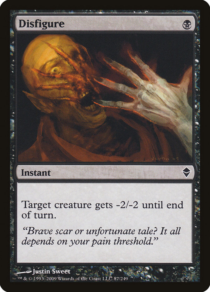 Disfigure [Zendikar] | Galaxy Games LLC