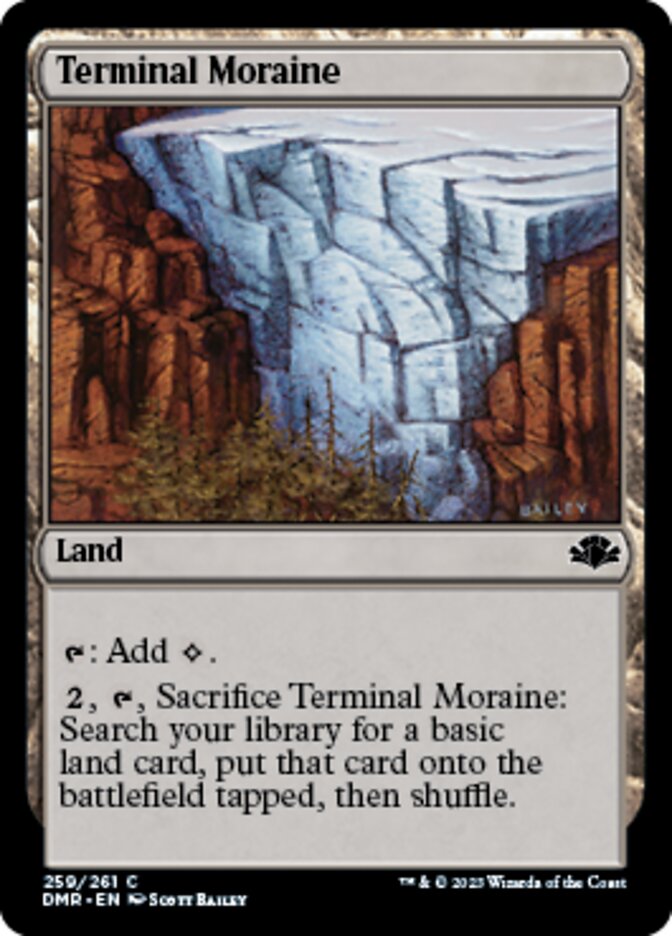 Terminal Moraine [Dominaria Remastered] | Galaxy Games LLC