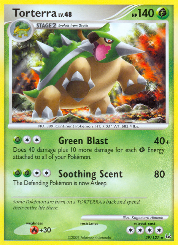 Torterra (39/127) [Platinum: Base Set] | Galaxy Games LLC