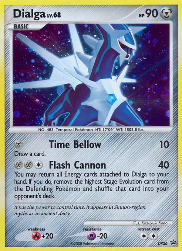 Dialga (DP26) [Diamond & Pearl: Black Star Promos] | Galaxy Games LLC