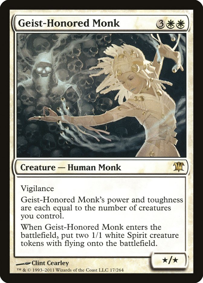 Geist-Honored Monk [Innistrad] | Galaxy Games LLC
