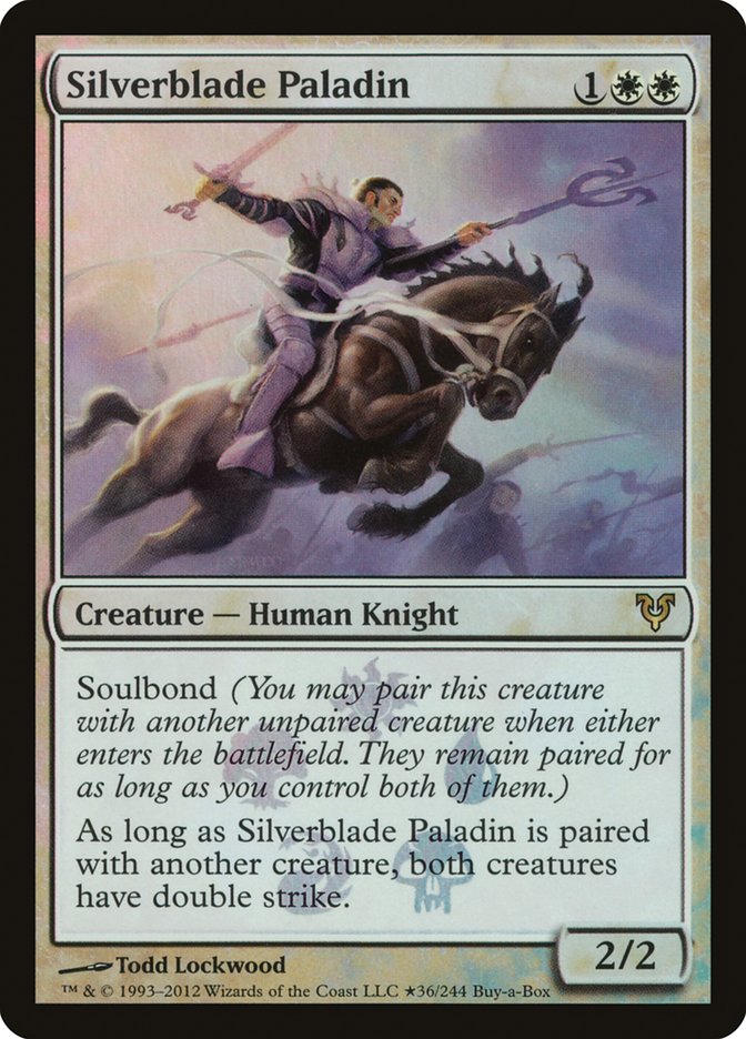 Silverblade Paladin (Buy-A-Box) [Avacyn Restored Promos] | Galaxy Games LLC