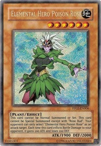 Elemental Hero Poison Rose [PP02-EN006] Secret Rare | Galaxy Games LLC