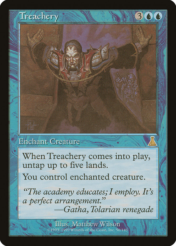 Treachery [Urza's Destiny] | Galaxy Games LLC