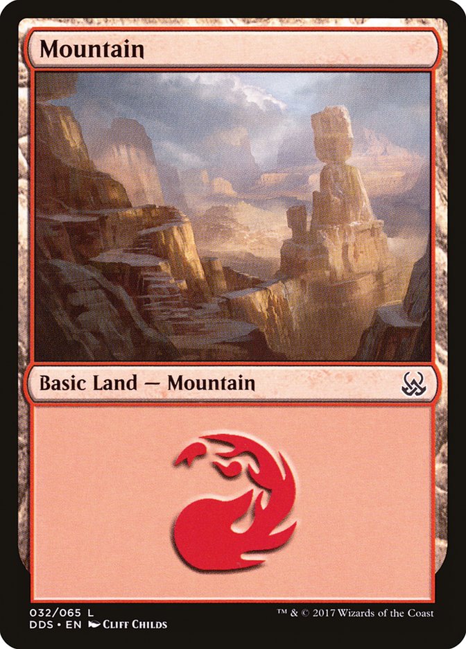Mountain (32) [Duel Decks: Mind vs. Might] | Galaxy Games LLC