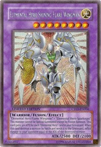 Elemental HERO Shining Flare Wingman [CT03-EN004] Secret Rare | Galaxy Games LLC