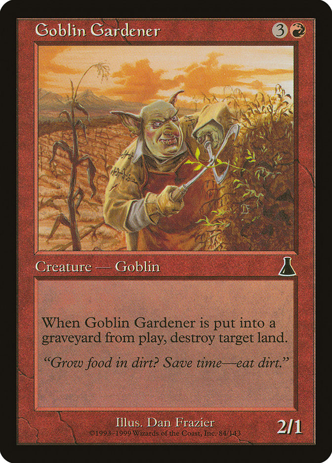 Goblin Gardener [Urza's Destiny] | Galaxy Games LLC