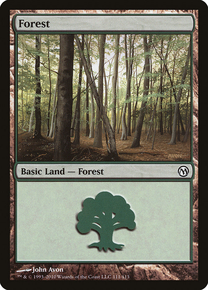 Forest (111) [Duels of the Planeswalkers] | Galaxy Games LLC