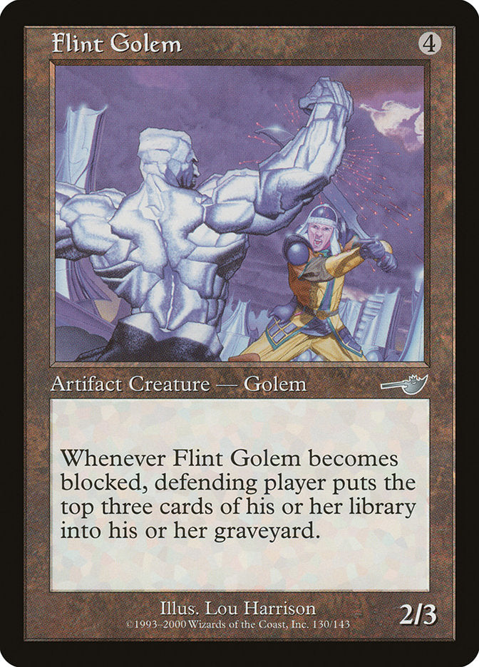 Flint Golem [Nemesis] | Galaxy Games LLC