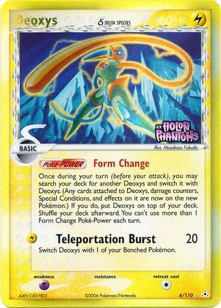 Deoxys (6/110) (Delta Species) (Stamped) [EX: Holon Phantoms] | Galaxy Games LLC