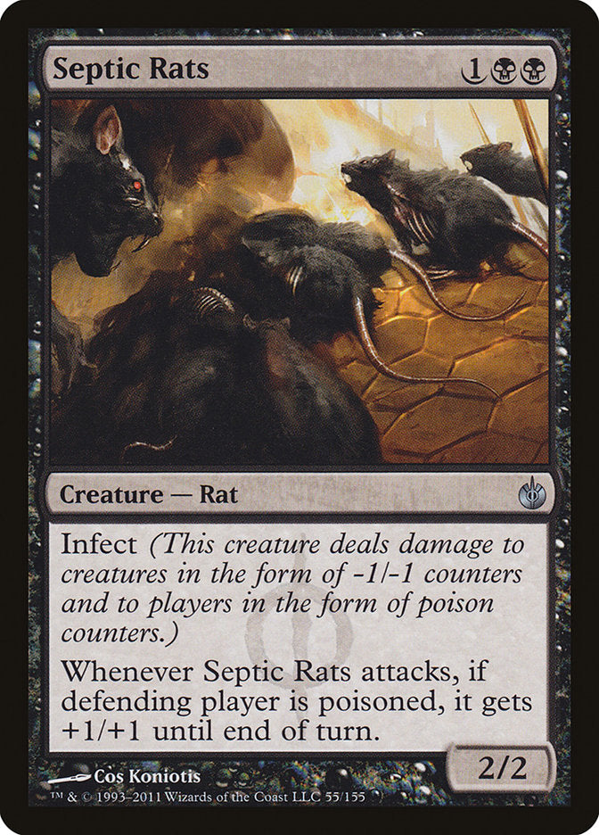 Septic Rats [Mirrodin Besieged] | Galaxy Games LLC