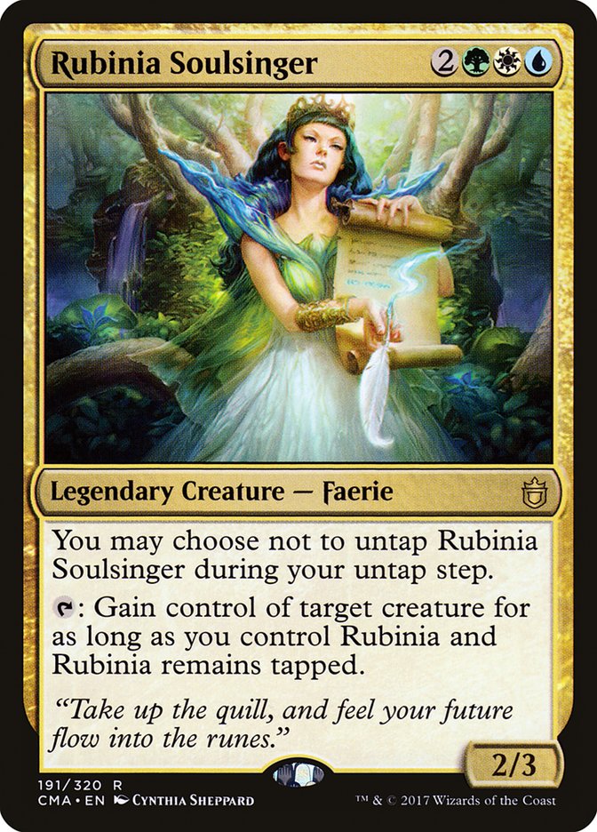 Rubinia Soulsinger [Commander Anthology] | Galaxy Games LLC