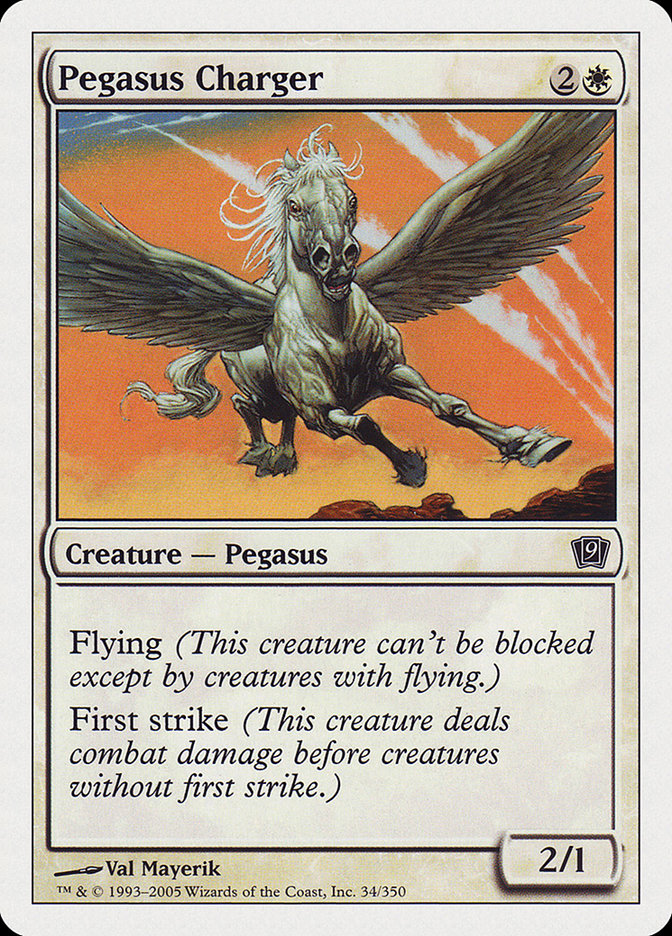 Pegasus Charger [Ninth Edition] | Galaxy Games LLC