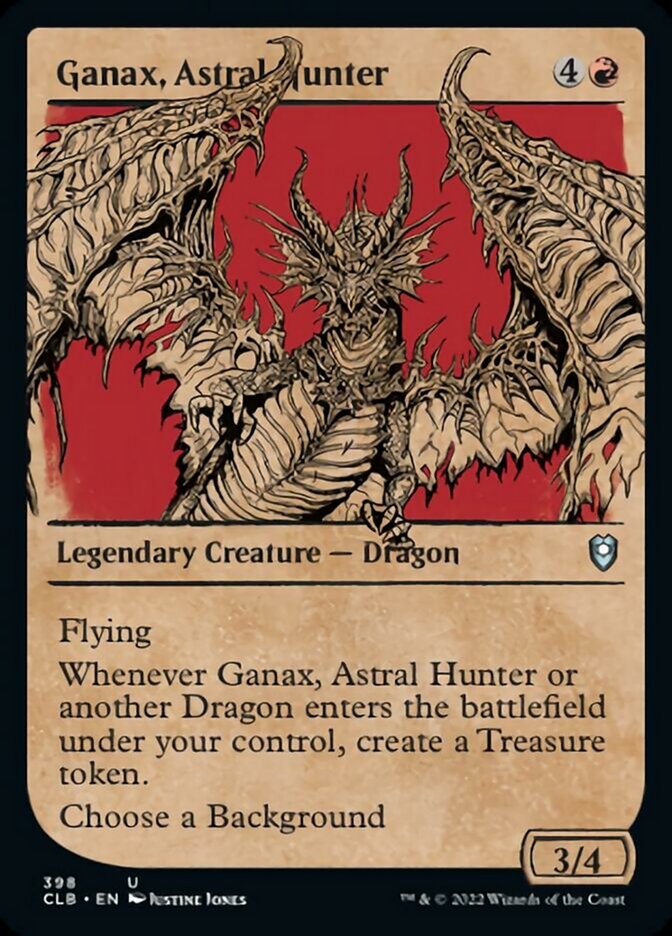 Ganax, Astral Hunter (Showcase) [Commander Legends: Battle for Baldur's Gate] | Galaxy Games LLC