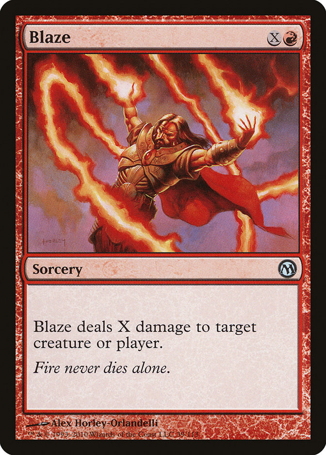 Blaze [Duels of the Planeswalkers] | Galaxy Games LLC