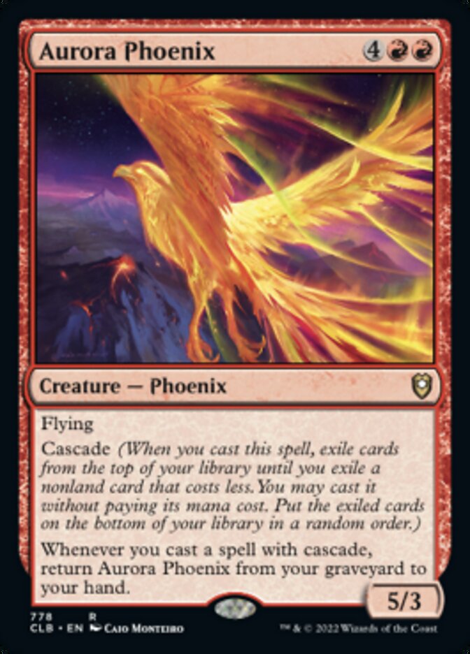 Aurora Phoenix [Commander Legends: Battle for Baldur's Gate] | Galaxy Games LLC