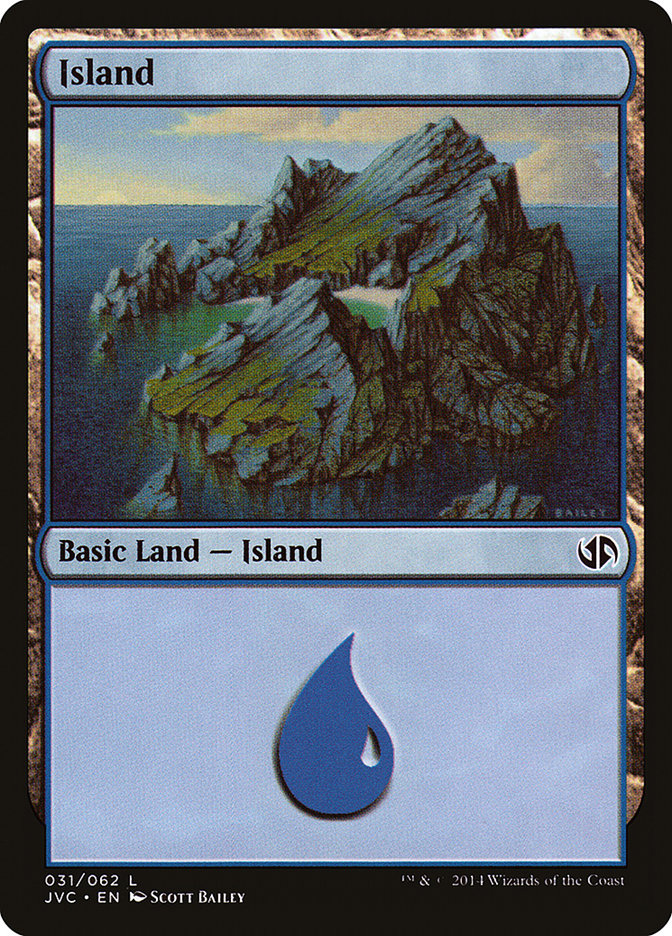 Island (31) [Duel Decks Anthology] | Galaxy Games LLC