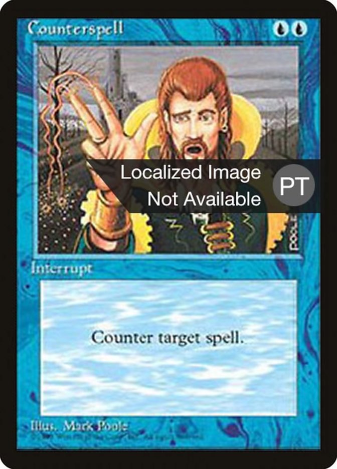 Counterspell [Fourth Edition (Foreign Black Border)] | Galaxy Games LLC