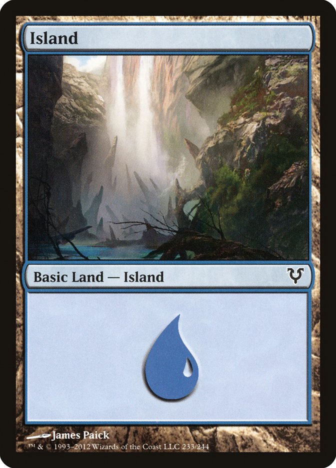 Island (233) [Avacyn Restored] | Galaxy Games LLC
