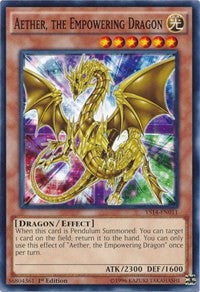 Aether, the Empowering Dragon [YS14-EN011] Common | Galaxy Games LLC