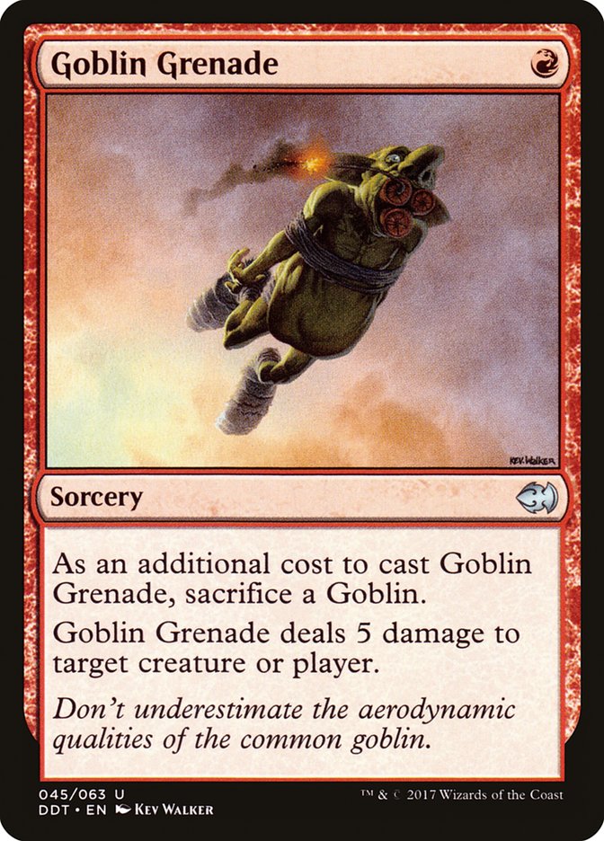 Goblin Grenade [Duel Decks: Merfolk vs. Goblins] | Galaxy Games LLC