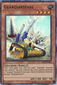 Geargiarsenal [AP05-EN006] Super Rare | Galaxy Games LLC