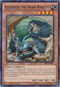 Aztekipede, the Worm Warrior [BP03-EN041] Rare | Galaxy Games LLC