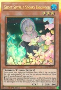 Ghost Sister & Spooky Dogwood (Alternate Art) [MAGO-EN013] Gold Rare | Galaxy Games LLC