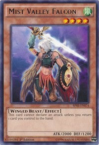 Mist Valley Falcon [BP03-EN074] Rare | Galaxy Games LLC