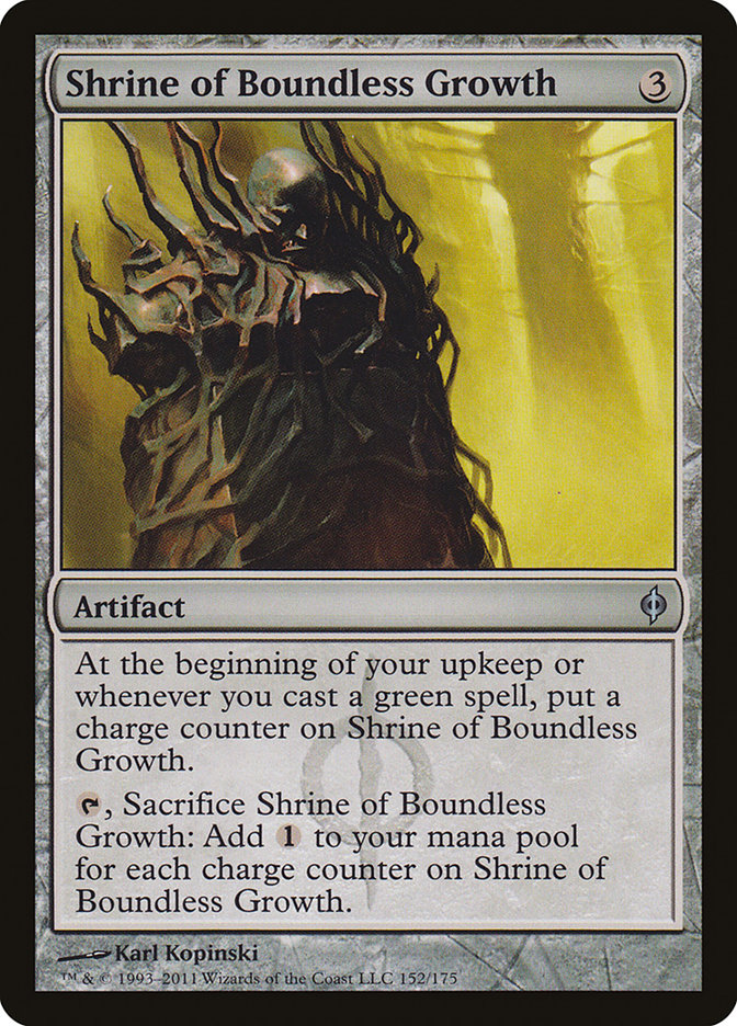 Shrine of Boundless Growth [New Phyrexia] | Galaxy Games LLC