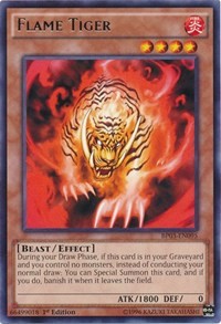 Flame Tiger [BP03-EN095] Rare | Galaxy Games LLC