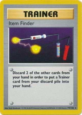 Item Finder (74/102) [Base Set Shadowless Unlimited] | Galaxy Games LLC