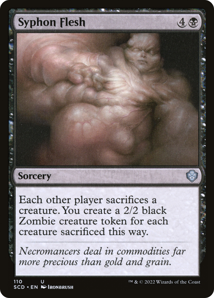 Syphon Flesh [Starter Commander Decks] | Galaxy Games LLC