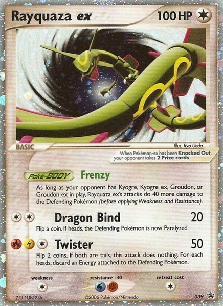Rayquaza ex (039) [Nintendo: Black Star Promos] – Galaxy Games LLC