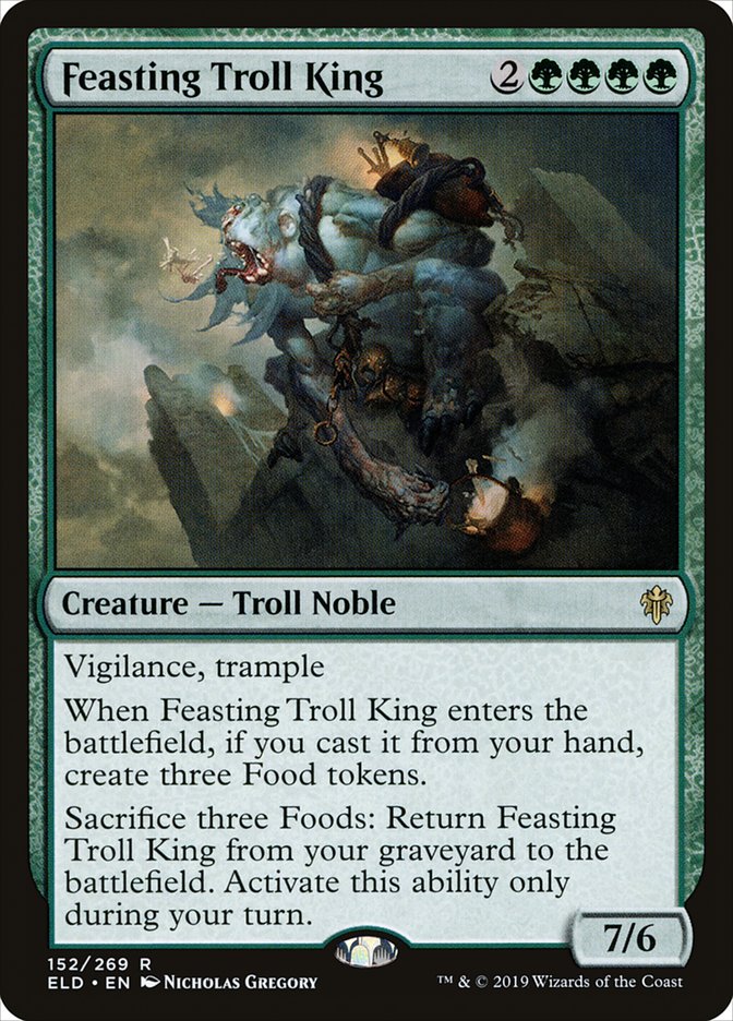 Feasting Troll King [Throne of Eldraine] | Galaxy Games LLC