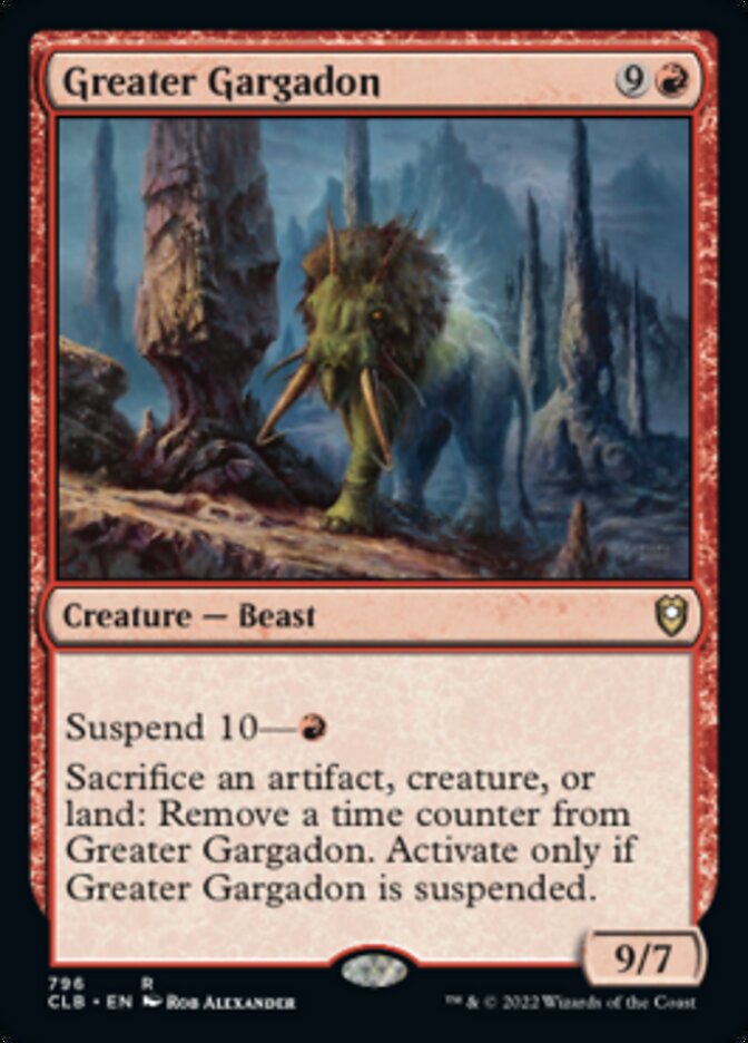 Greater Gargadon [Commander Legends: Battle for Baldur's Gate] | Galaxy Games LLC
