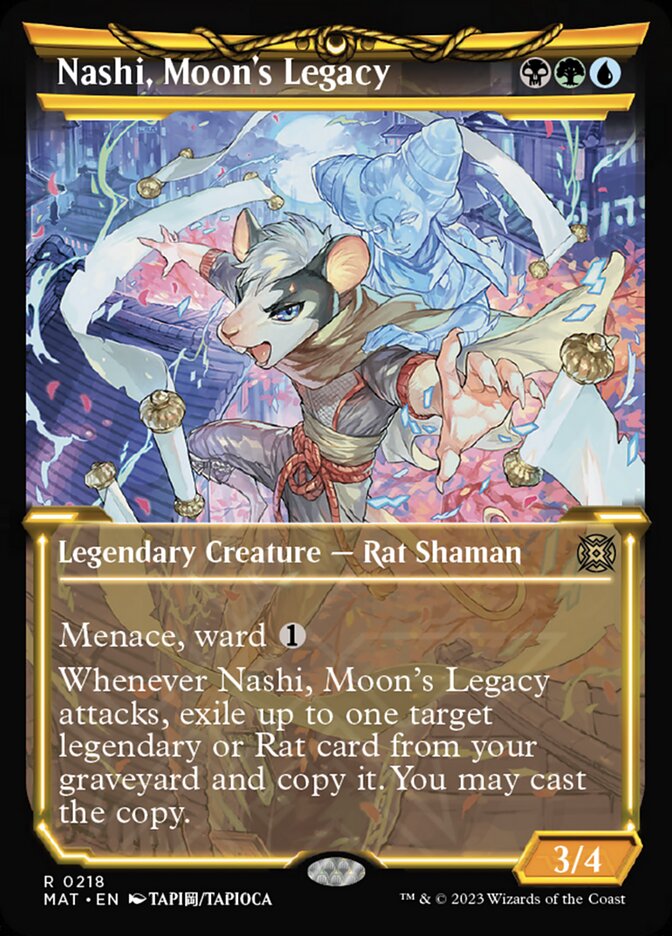 Nashi, Moon's Legacy (Showcase Halo Foil) [March of the Machine: The Aftermath] | Galaxy Games LLC