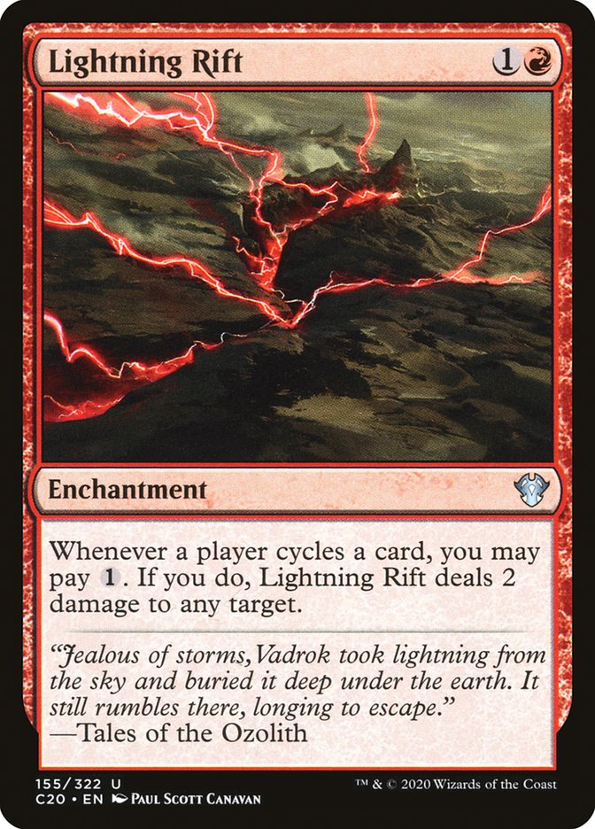 Lightning Rift [Commander 2020] | Galaxy Games LLC