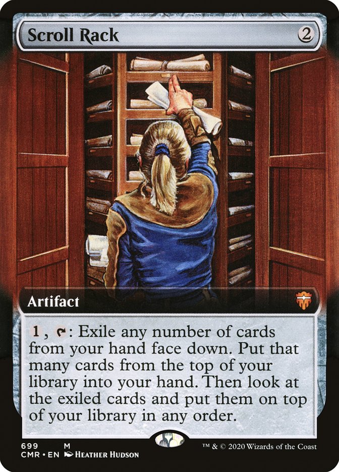 Scroll Rack (Extended Art) [Commander Legends] | Galaxy Games LLC