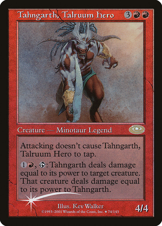 Tahngarth, Talruum Hero (Kev Walker) [Planeshift] | Galaxy Games LLC