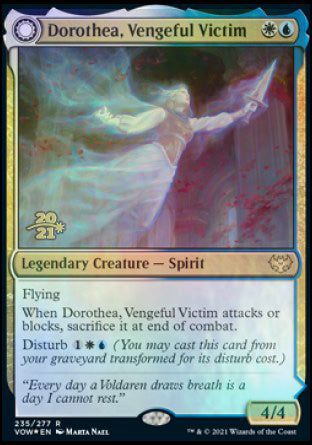 Dorothea, Vengeful Victim // Dorothea's Retribution [Innistrad: Crimson Vow Prerelease Promos] | Galaxy Games LLC