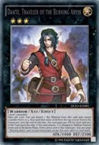 Dante, Traveler of the Burning Abyss [DUEA-EN085] Secret Rare | Galaxy Games LLC