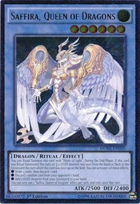 Saffira, Queen of Dragons (UTR) [DUEA-EN050] Ultimate Rare | Galaxy Games LLC