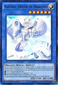 Saffira, Queen of Dragons [DUEA-EN050] Ultra Rare | Galaxy Games LLC