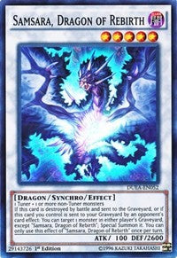 Samsara, Dragon of Rebirth [DUEA-EN052] Super Rare | Galaxy Games LLC